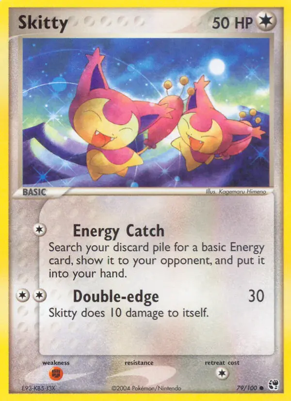 Skitty 79 card from Sandstorm
