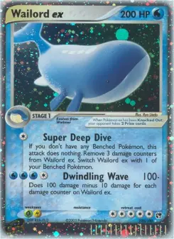 Wailord ex — 200 HP, the highest in this group