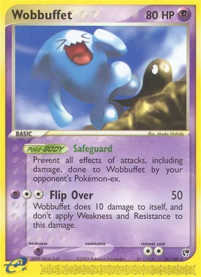 Wobbuffet 26 card from Sandstorm