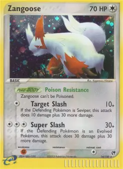Zangoose 14 — Sandstorm