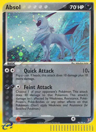 Absol 96 — the most expensive Absol card