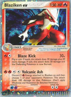 Blaziken ex — Team Magma vs Team Aqua 89