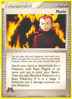 Maxie 73 — Team Magma vs Team Aqua