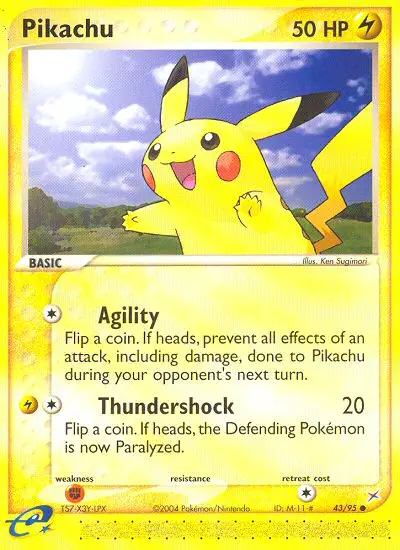 Pikachu 43 — Team Magma vs Team Aqua 43, Normal finish