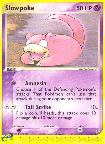 Slowpoke 45 — Team Magma vs Team Aqua 45, Normal finish