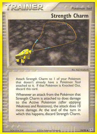 Strength Charm 74 — Team Magma vs Team Aqua 74, Normal finish