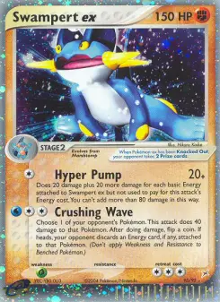 Swampert ex — Team Magma vs Team Aqua 95