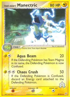 Team Aqua's Manectric 29 — Team Magma vs Team Aqua