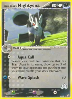Team Aqua's Mightyena 30 — Team Magma vs Team Aqua