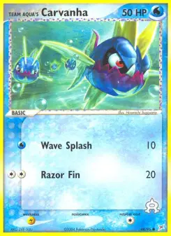 Team Aqua's Carvanha 48 — Team Magma vs Team Aqua