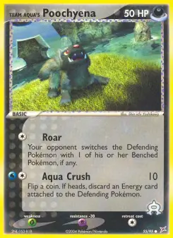 Team Aqua's Poochyena 55 — Team Magma vs Team Aqua
