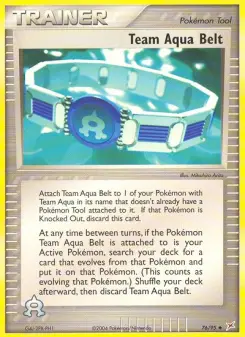Team Aqua Belt — Team Magma vs Team Aqua #76