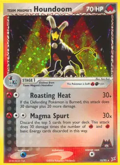 Team Magma's Houndoom 10 — Team Magma vs Team Aqua