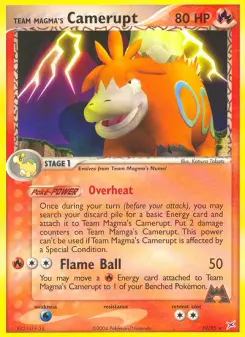 Team Magma's Camerupt — Team Magma vs Team Aqua #19
