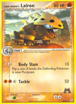 Team Magma's Lairon 20 — Team Magma vs Team Aqua