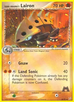 Team Magma's Lairon 36 — Team Magma vs Team Aqua