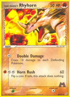 Team Magma's Rhyhorn 38 — Team Magma vs Team Aqua
