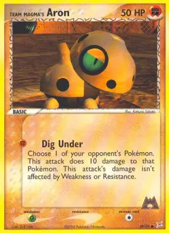 Team Magma's Aron 59 — Team Magma vs Team Aqua
