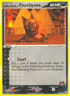 Team Magma's Poochyena 65 — Team Magma vs Team Aqua