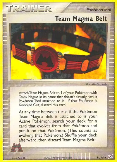 Team Magma Belt 81 — Team Magma vs Team Aqua 81, Normal finish
