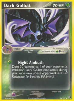 Dark Golbat 34 — Team Rocket Returns