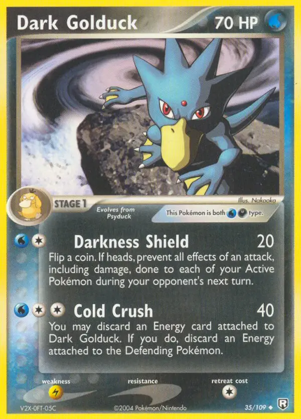 Dark Golduck 35 — Team Rocket Returns 35, Normal finish