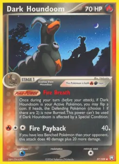 Dark Houndoom — Team Rocket Returns #37
