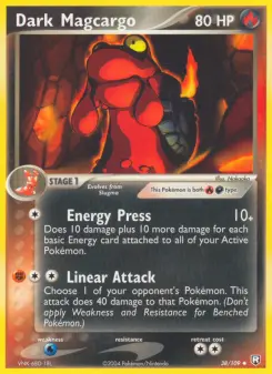 Dark Magcargo 38 — Team Rocket Returns