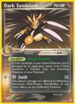 Dark Sandslash 18 — Team Rocket Returns