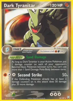 Dark Tyranitar — Team Rocket Returns #20