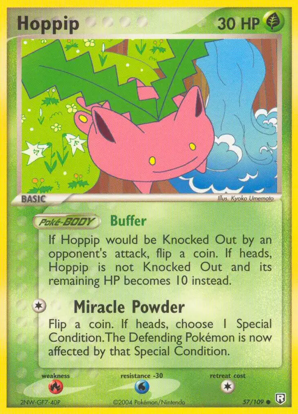 Hoppip 57 — Team Rocket Returns 57, Normal finish