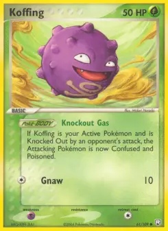 Koffing — Team Rocket Returns #61