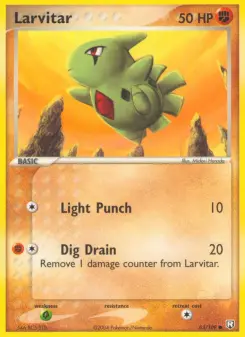 Larvitar — Team Rocket Returns #63