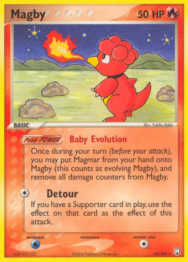 Magby 24 — Team Rocket Returns 24, Normal finish