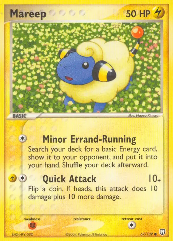 Mareep 67 — Team Rocket Returns 67, Normal finish