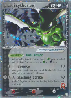 Rocket's Scyther ex 102 — Team Rocket Returns