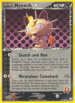 Rocket's Meowth 46 — Team Rocket Returns