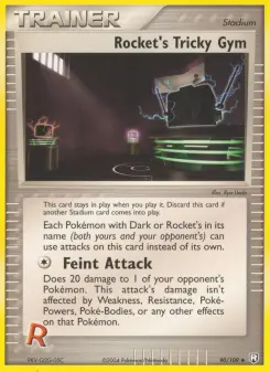 Rocket's Tricky Gym — Team Rocket Returns 90