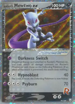 Rocket's Mewtwo ex 99 — Team Rocket Returns