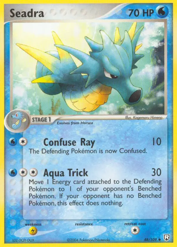 Seadra 48 — Team Rocket Returns 48, Normal finish