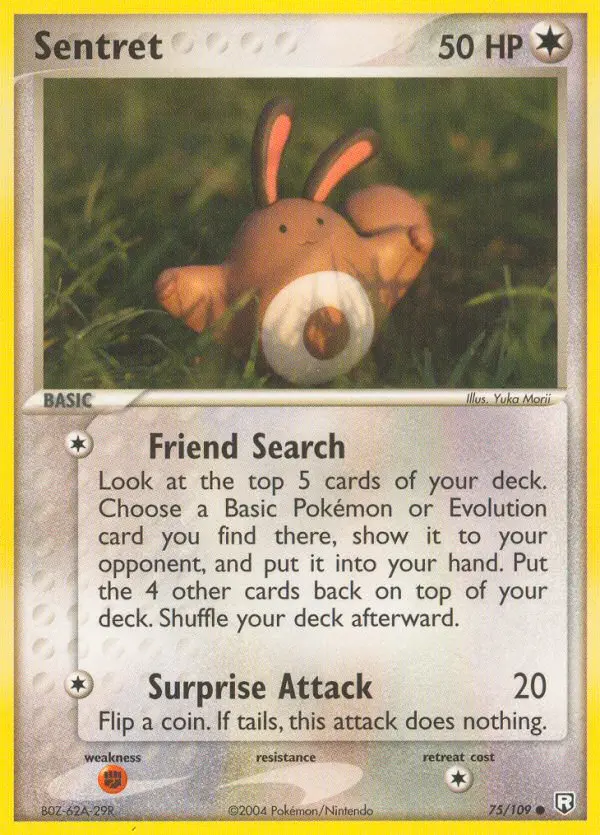 Sentret 75 — Team Rocket Returns 75, Normal finish
