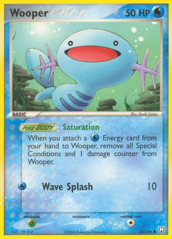 Wooper 81 — Team Rocket Returns 81, Normal finish