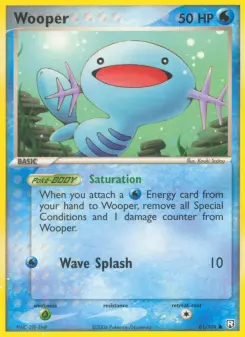 Wooper — Team Rocket Returns #81