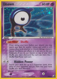 Unown — Unseen Forces #A