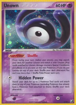 Unown — Unseen Forces #H