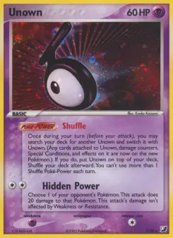 Unown — Unseen Forces #T