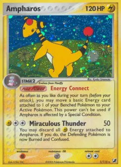 Ampharos — Unseen Forces #1