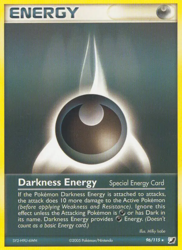 Darkness Energy 96 — Unseen Forces 96, Normal finish