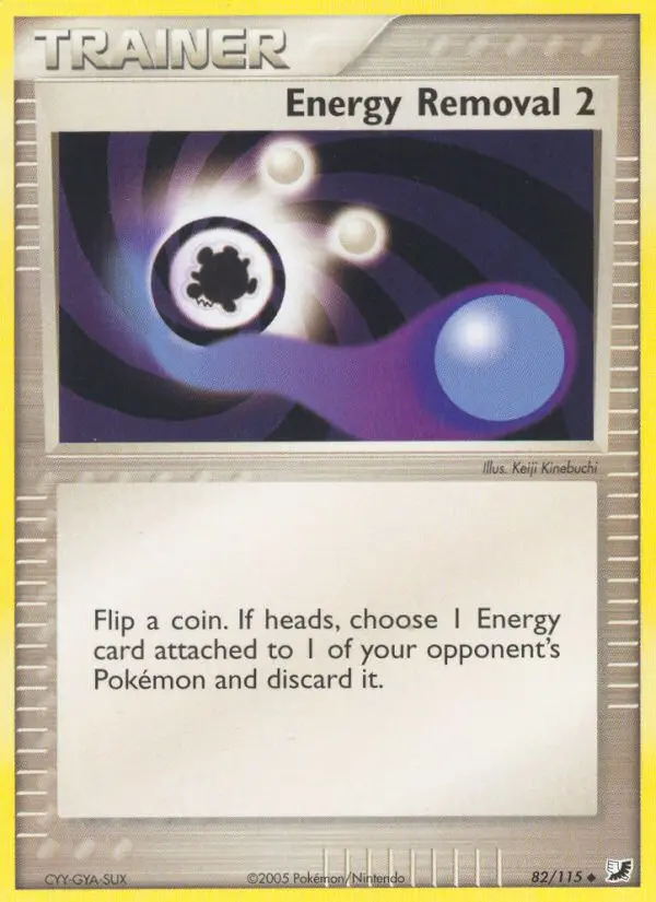 Energy Removal 2 82 — Unseen Forces 82, Normal finish