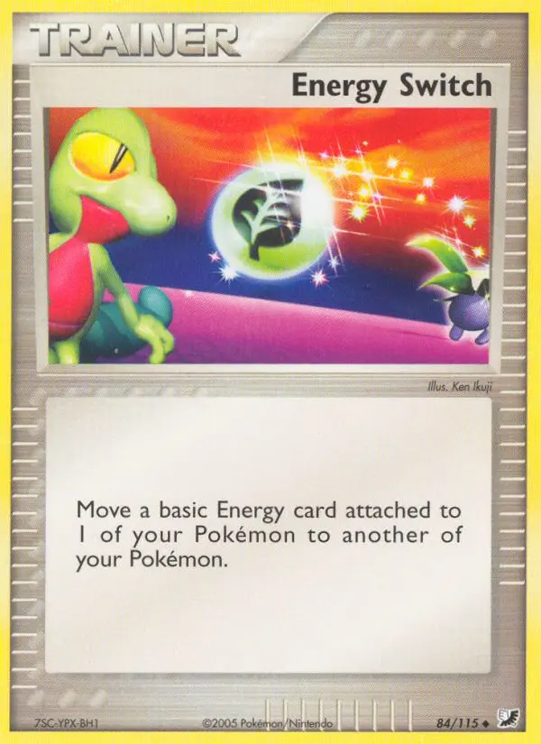 Energy Switch 84 card from Unseen Forces